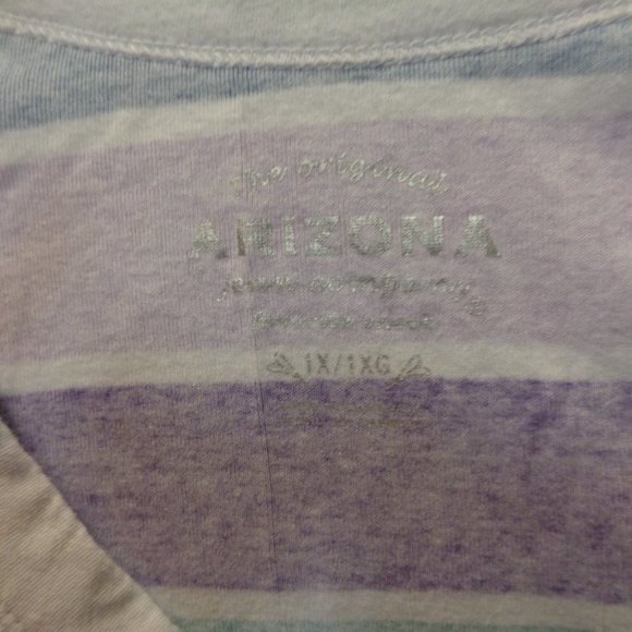 *** CLEARANCE *** Arizona Long Sleeve Top Size 1X  V-Neck - Picture 5 of 9